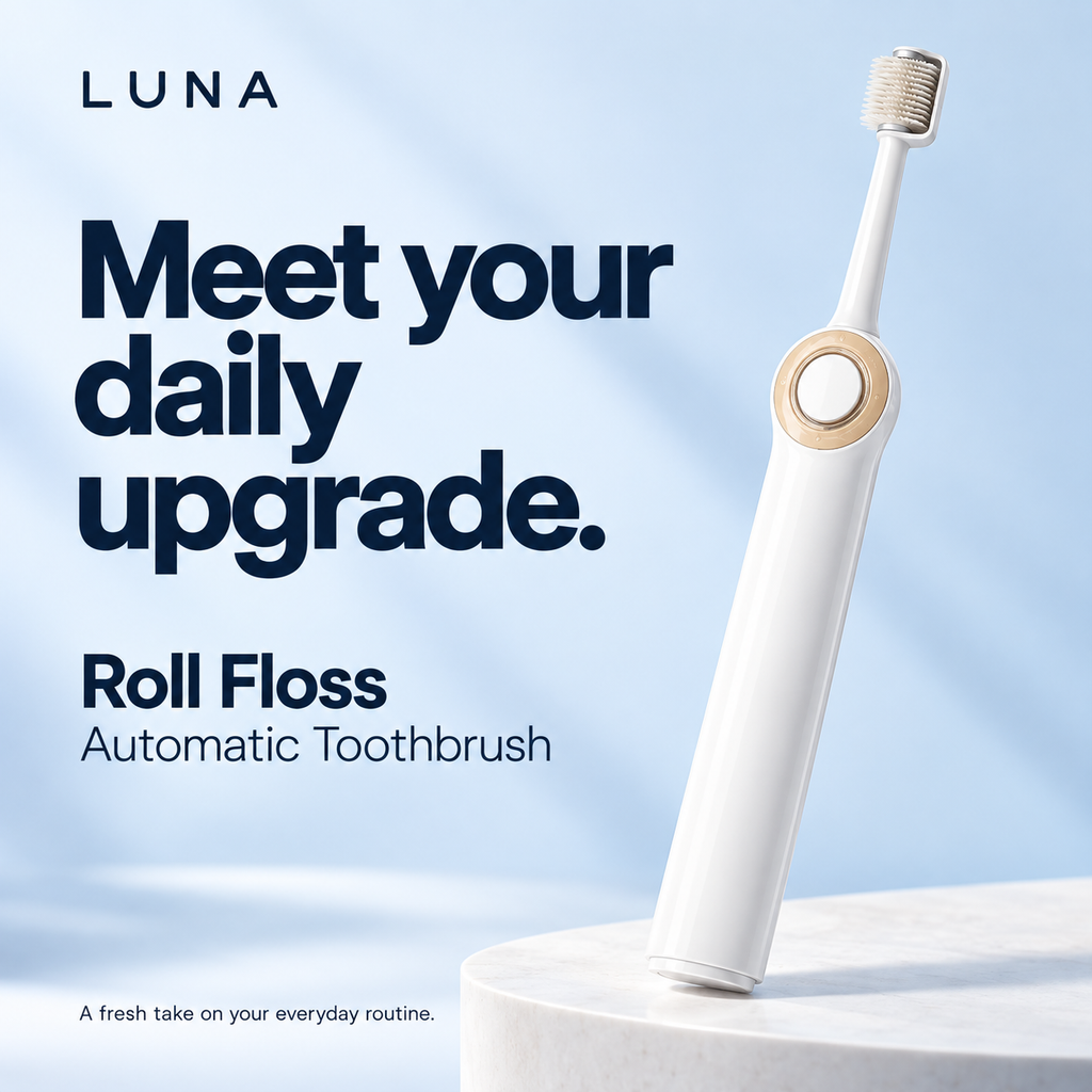 Roll Floss Automatic Toothbrush