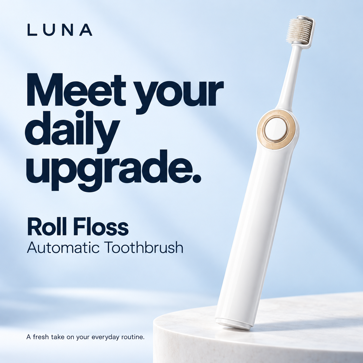 Roll Floss Automatic Toothbrush