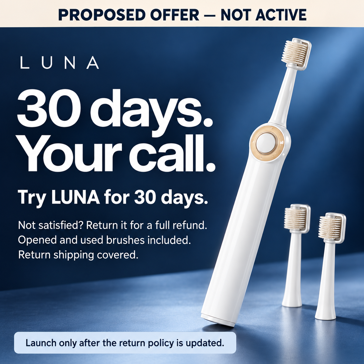 Roll Floss Automatic Toothbrush